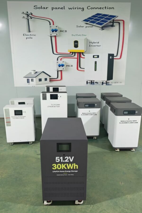 30KWh Mobile Energy Storage Battery Cabinet